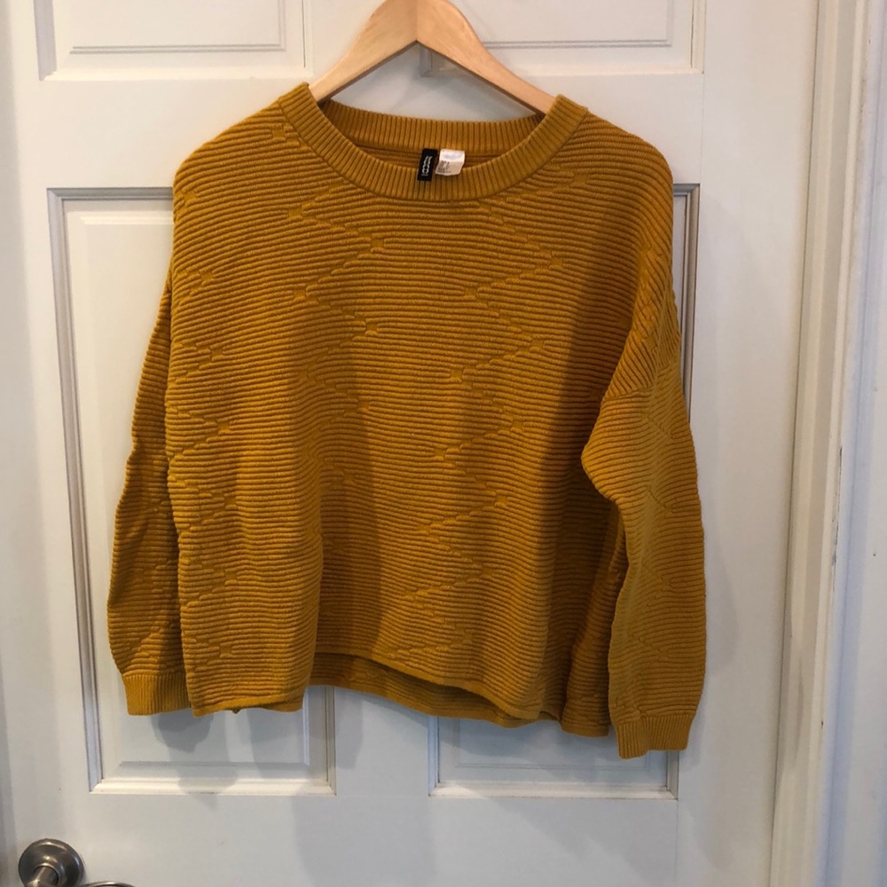 H&M cropped sweater